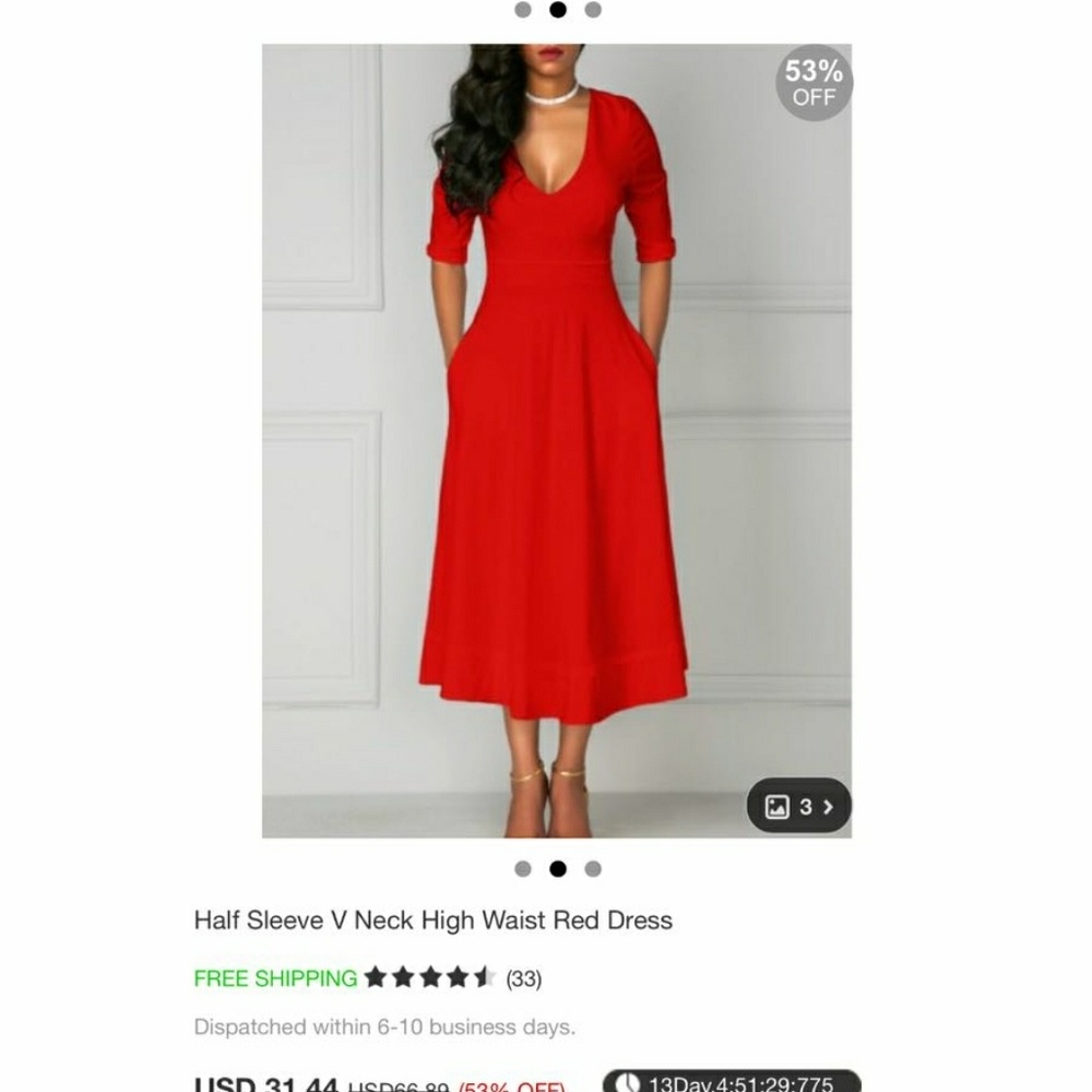 Gorgeous High waist dress